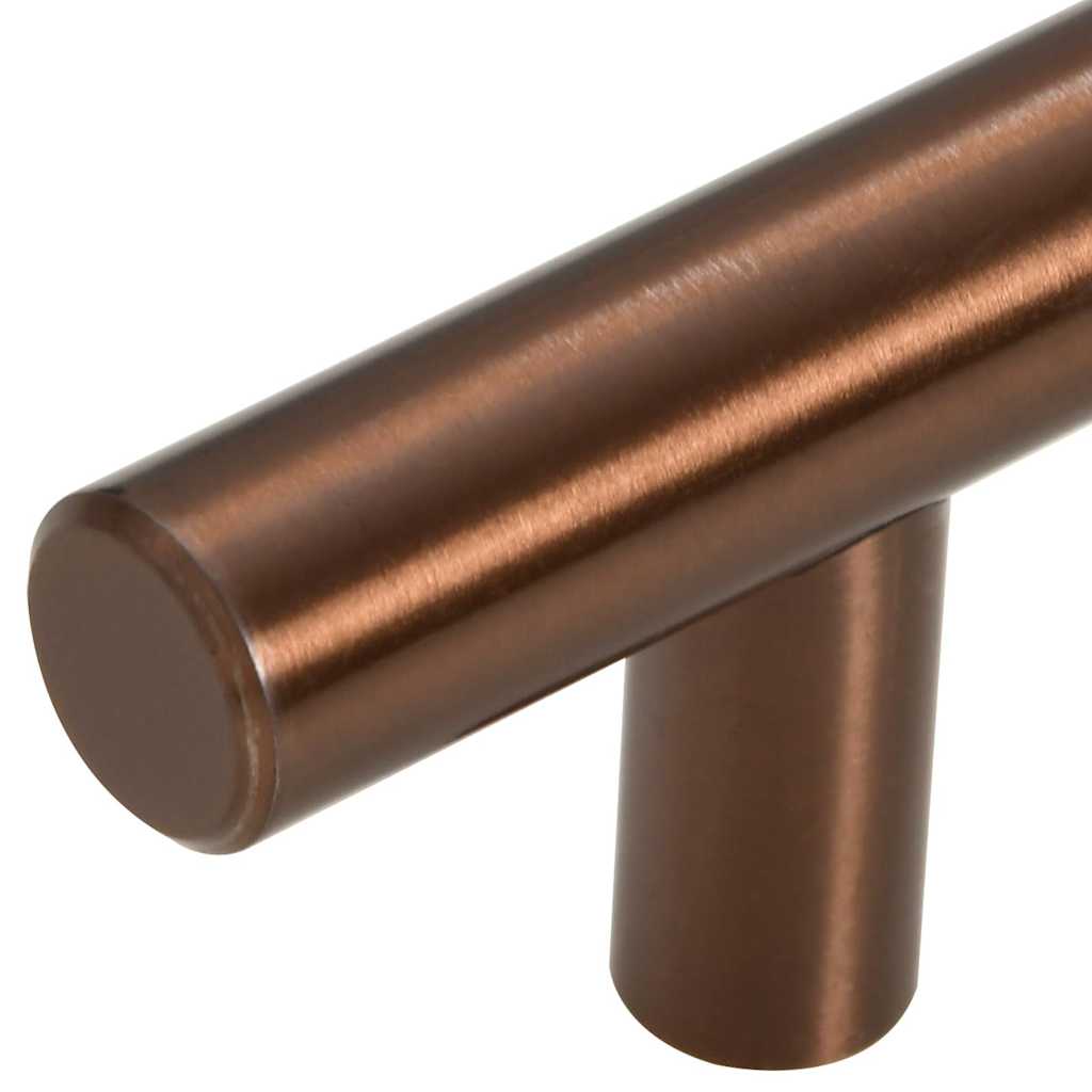 Maniglie per Mobili 10pz Bronzo 64mm in Acciaio Inox 155372