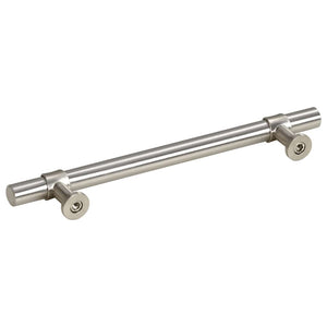 Maniglie per Mobili 10pz Argento 128mm in Acciaio Inox 155414