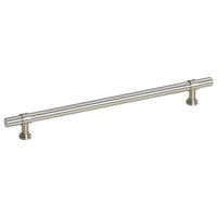 Maniglie per Mobili 5pz Argento 192mm in Acciaio Inox 155416