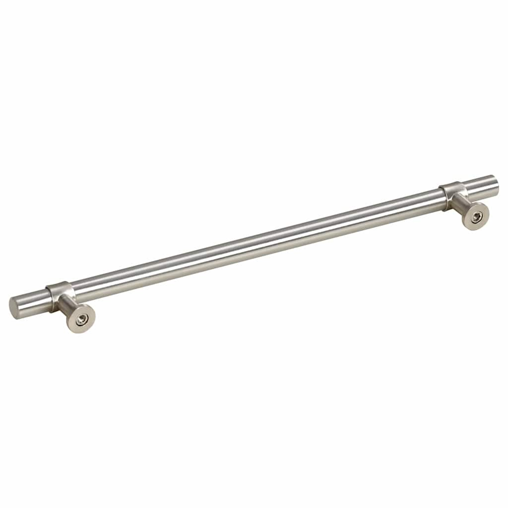 Maniglie per Mobili 5pz Argento 224mm in Acciaio Inox 155417