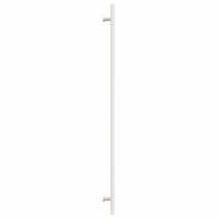 Maniglie per Mobili 5pz Argento 480mm in Acciaio Inox 155419