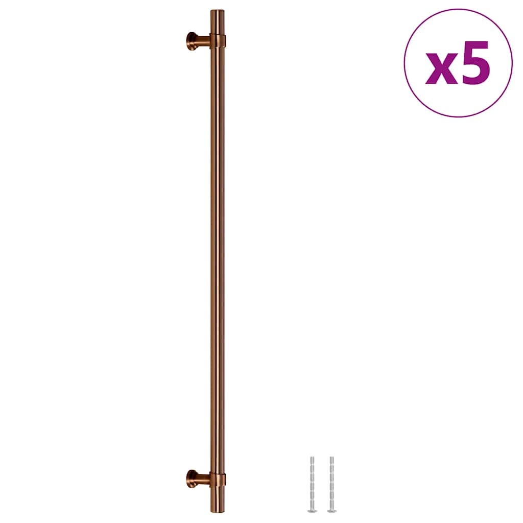 Maniglie per Mobili 5pz Bronzo 320mm in Acciaio Inox 155434