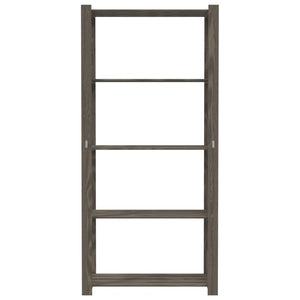 Scaffale a 5 Livelli Grigio 80x38x170 cm in Legno di Pinocod mxl 83900