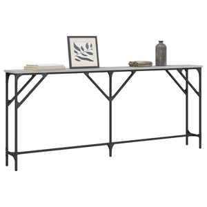 Tavolo Consolle Grigio Sonoma 180x23x75 cm in Legno Multistratocod mxl 83991