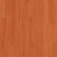 Panca da Ingresso Marrone Cera 160x28x45 cm Legno Massello Pino 837381