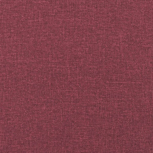 Poltrona Reclinabile in Tessuto Rosso Vino 371692