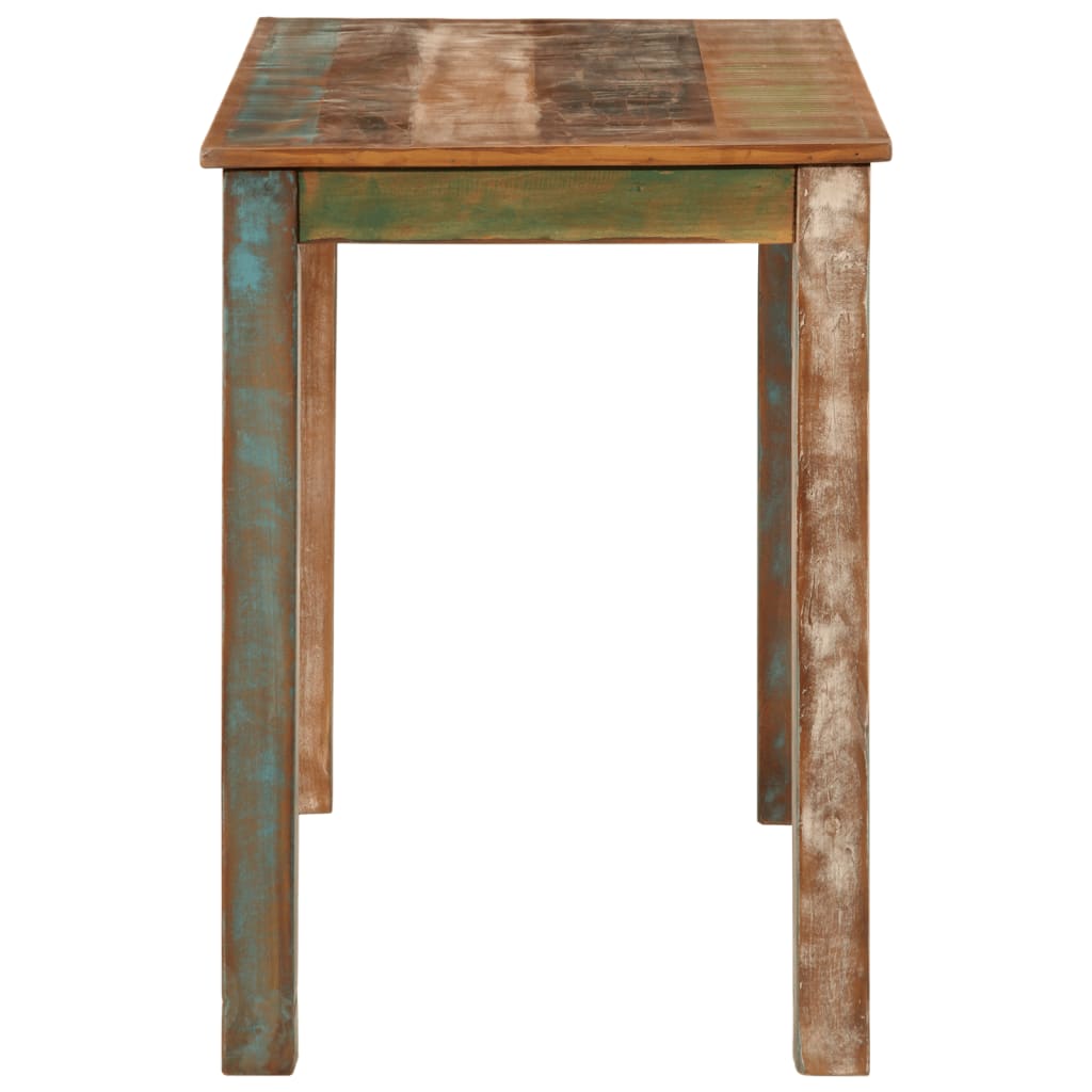 Tavolo da Pranzo 110x55x76 cm in Legno Massello di Recupero 373980