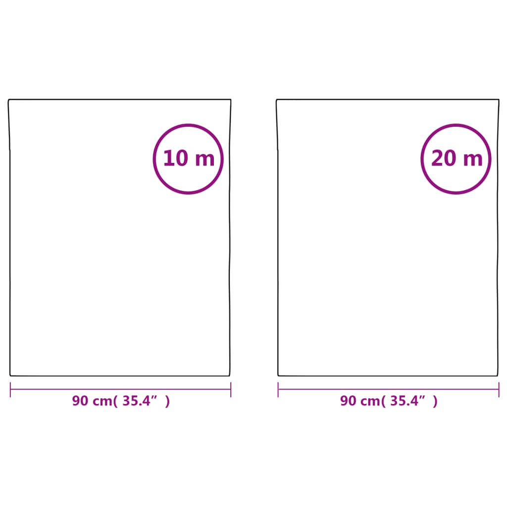 Pellicole per Finestre Smerigliate Bianche in PVC 3206464