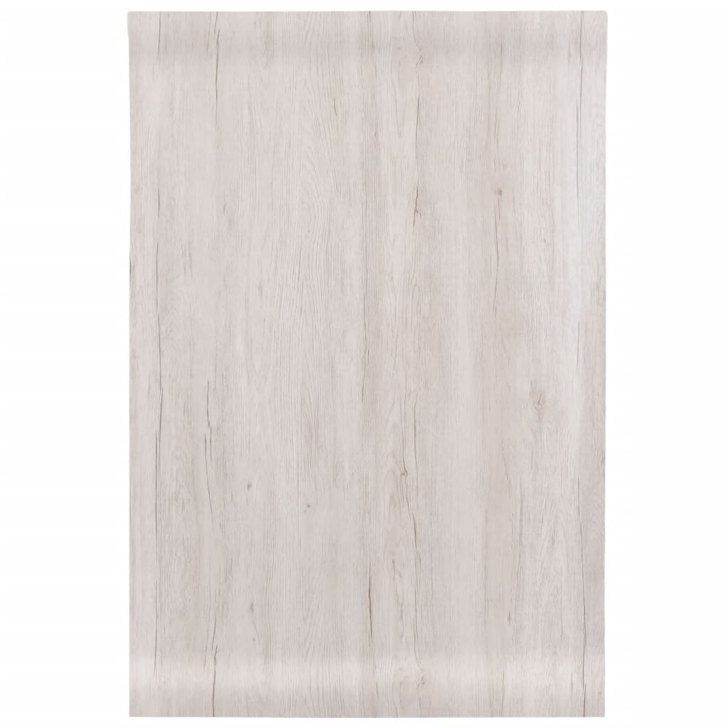 Adesivi per Mobili Autoadesivi Aspetto Legno 90x500 cm in PVC 3206475