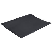 Adesivi per Mobili Autoadesivi Nero Opaco 90x500 cm in PVC 3206483