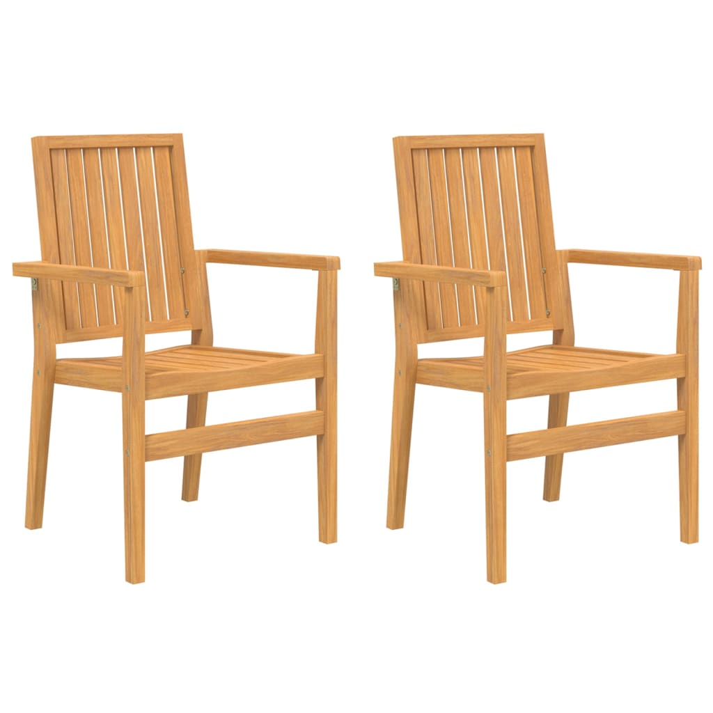 Set da Pranzo per Giardino 3 pz in Legno Massello di Teak 3157909