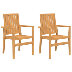 Set da Pranzo per Giardino 3 pz in Legno Massello di Teak 3157909