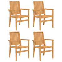 Set da Pranzo per Giardino 5 pz in Legno Massello di Teakcod mxl 94048