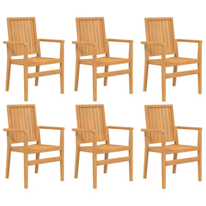 Set da Pranzo da Giardino 7 pz in Legno Massello di Teak 3157920