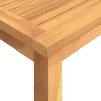 Set da Pranzo per Giardino 9 pz in Legno Massello di Teak 3157922