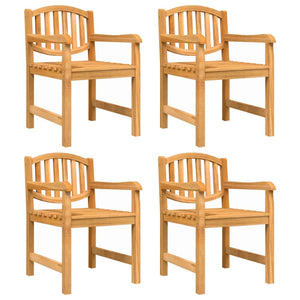 Set da Pranzo per Giardino 5 pz in Legno Massello di Teakcod mxl 69716