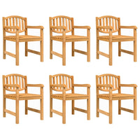 Set da Pranzo da Giardino 7 pz in Legno Massello di Teak 3157928