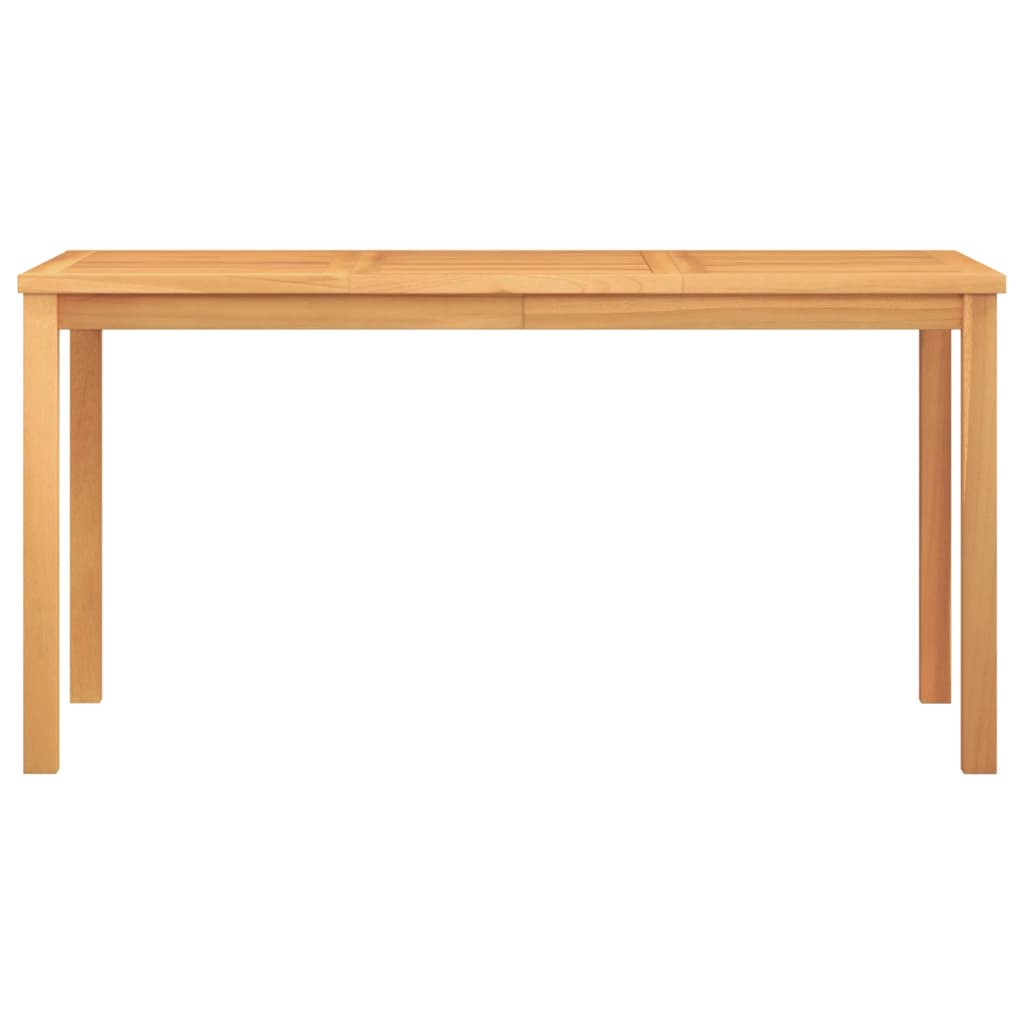 Set da Pranzo per Giardino 5 pz in Legno Massello di Teak 3157929