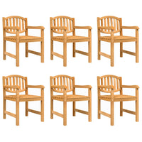 Set da Pranzo da Giardino 7 pz in Legno Massello di Teak 3157935