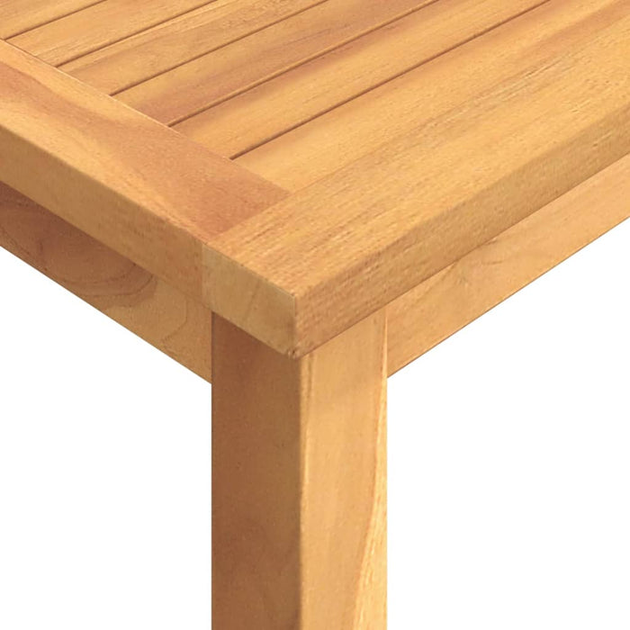 Set da Pranzo per Giardino 9 pz in Legno Massello di Teak 3157936