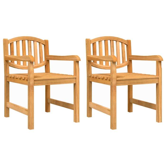 Set da Pranzo per Giardino 5 pz in Legno Massello di Teak 3157939