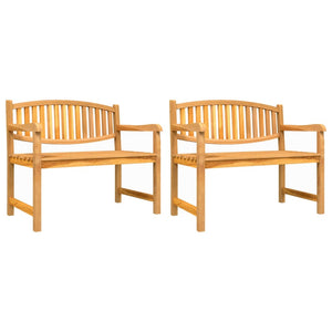 Set da Pranzo per Giardino 5 pz in Legno Massello di Teak 3157939