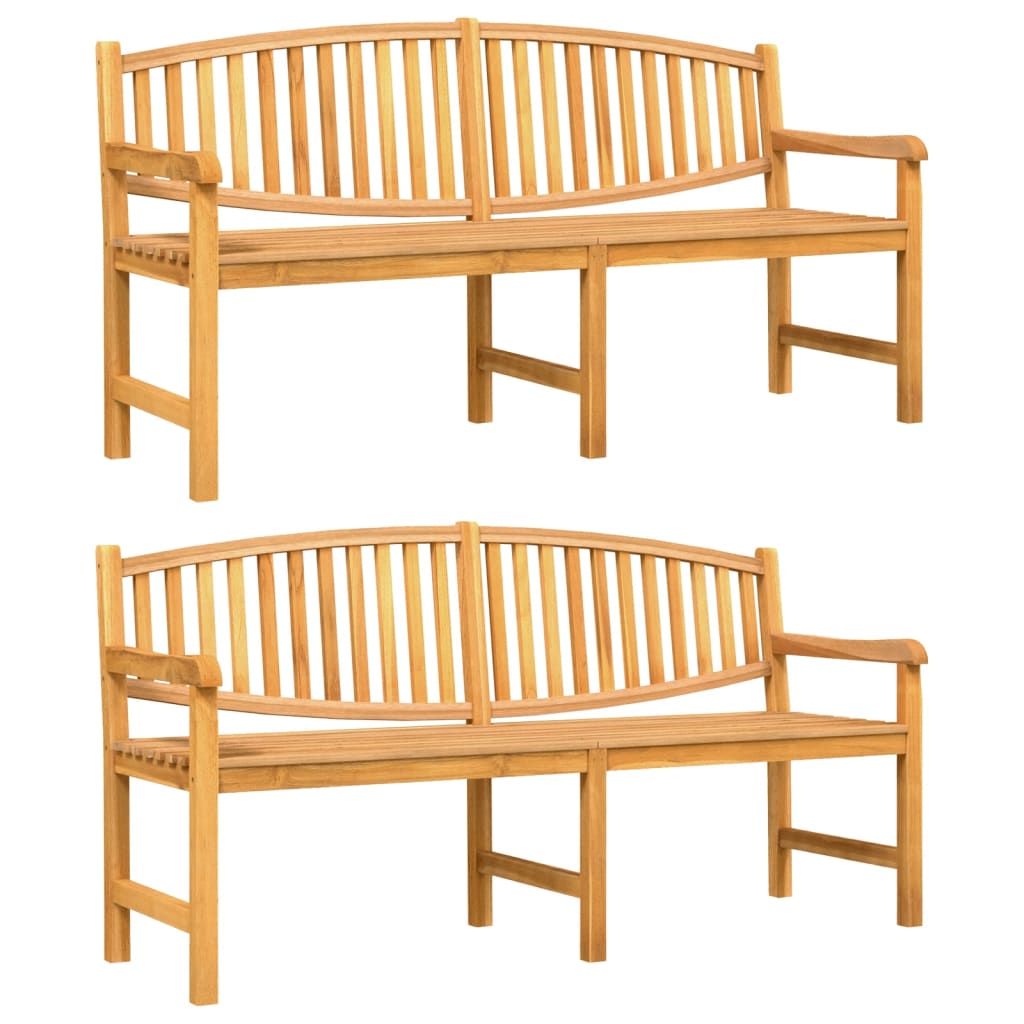 Set da Pranzo per Giardino 3 pz in Legno Massello di Teak 3157946