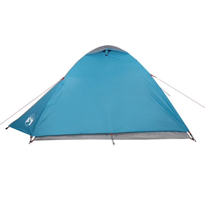 Tenda da Campeggio 2 Persone Blu 264x210x125 cm Taffetà 185T 94332