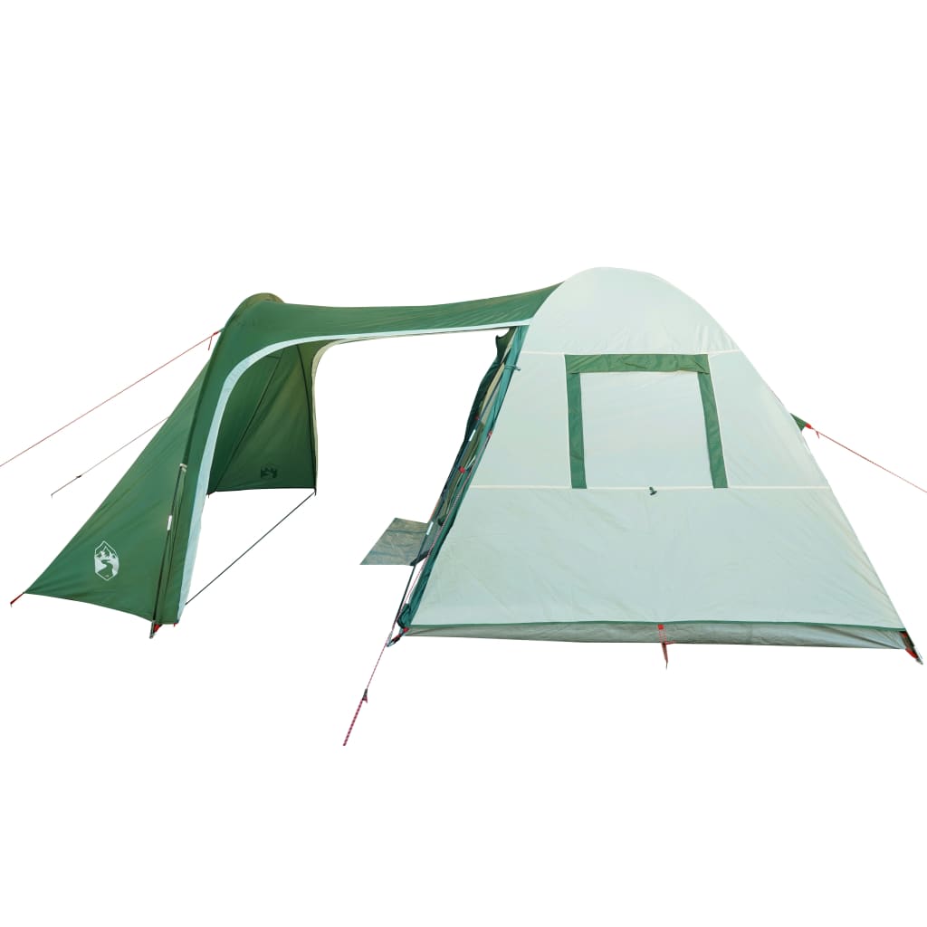 Tenda da Campeggio 6 Persone Verde 466x342x200 cm Taffetà 185T 94353