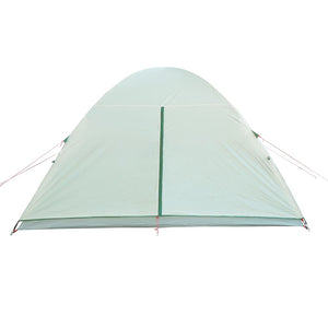 Tenda da Campeggio 6 Persone Verde 466x342x200 cm Taffetà 185T 94353