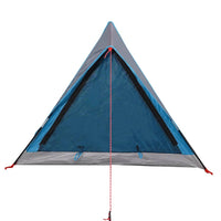 Tenda da Campeggio 2 Persone Blu 200x120x88/62 cm Taffetà 185T 94363