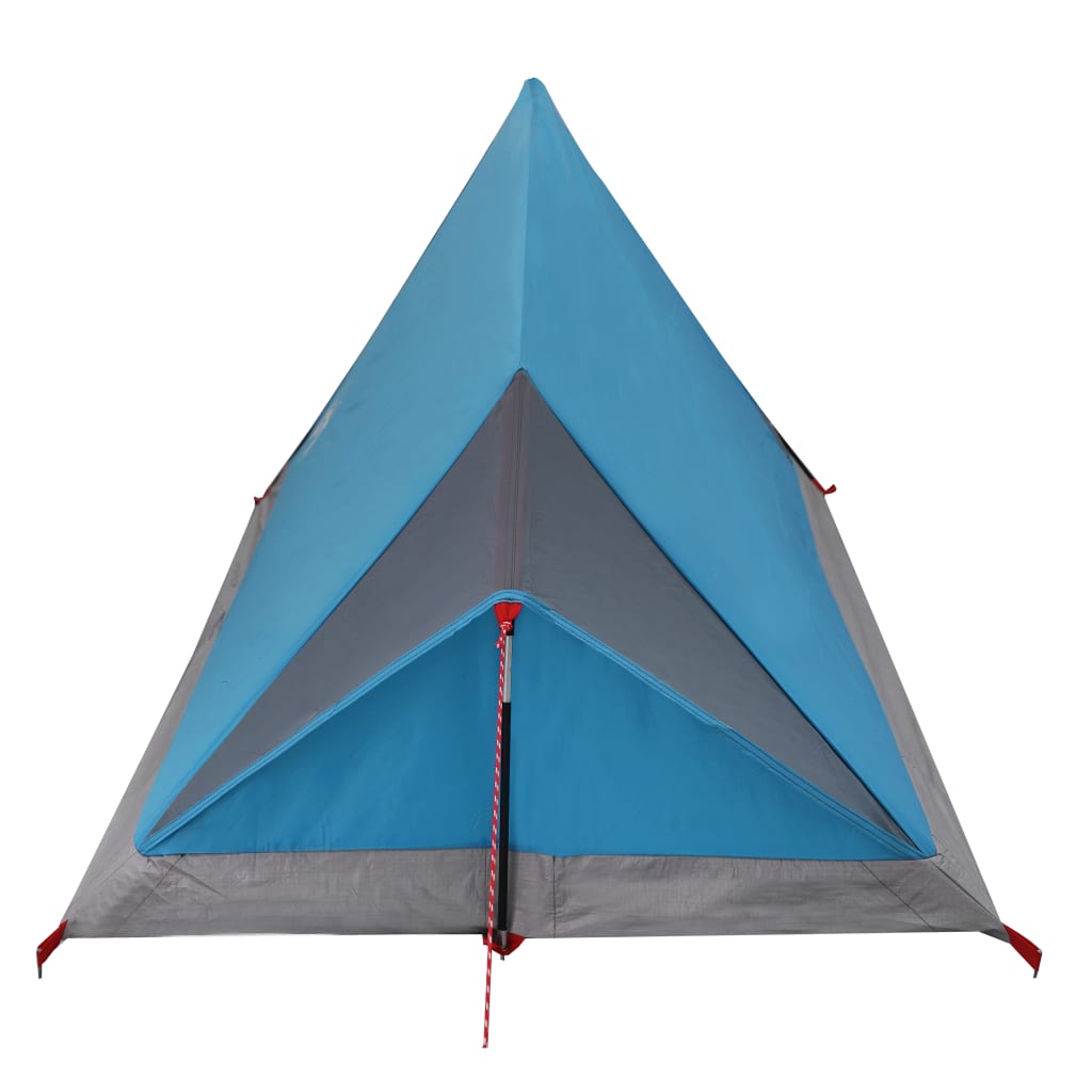 Tenda da Campeggio 2 Persone Blu 200x120x88/62 cm Taffetà 185T 94363