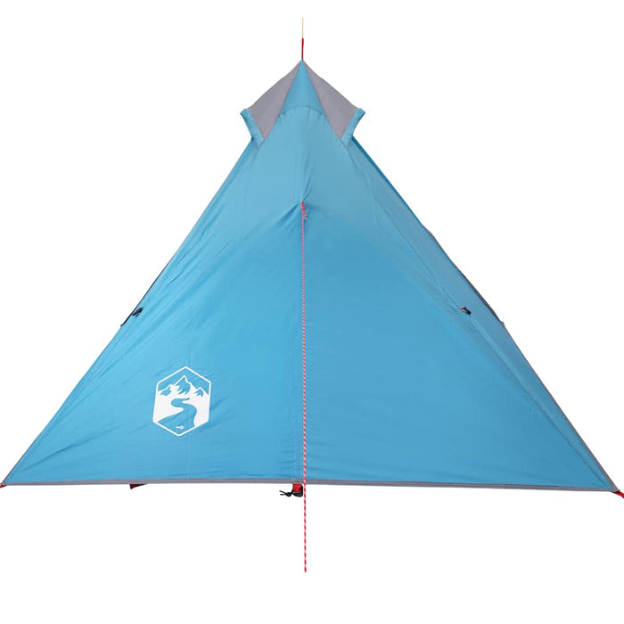 Tenda da Campeggio 1 Persona Blu 255x153x130 cm Taffetà 185T 94384