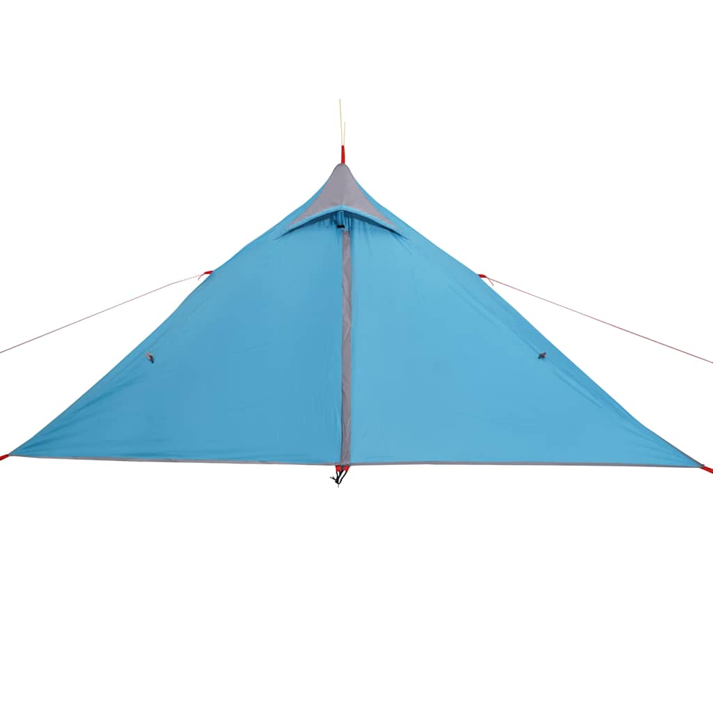 Tenda da Campeggio 1 Persona Blu 255x153x130 cm Taffetà 185T 94384