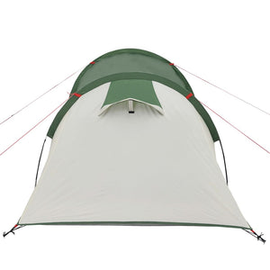 Tenda da Campeggio 3 Persone Verde 370x185x116 cm Taffetà 185T 94390