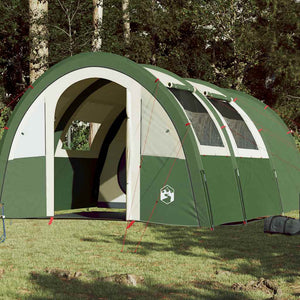 Tenda da Campeggio 4 Persone Verde 483x340x193 cm Taffetà 185T 94400