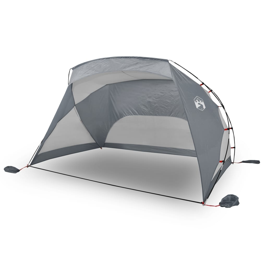 Tenda da Spiaggia Grigia 274x178x170/148 cm Taffetà 185T 94405