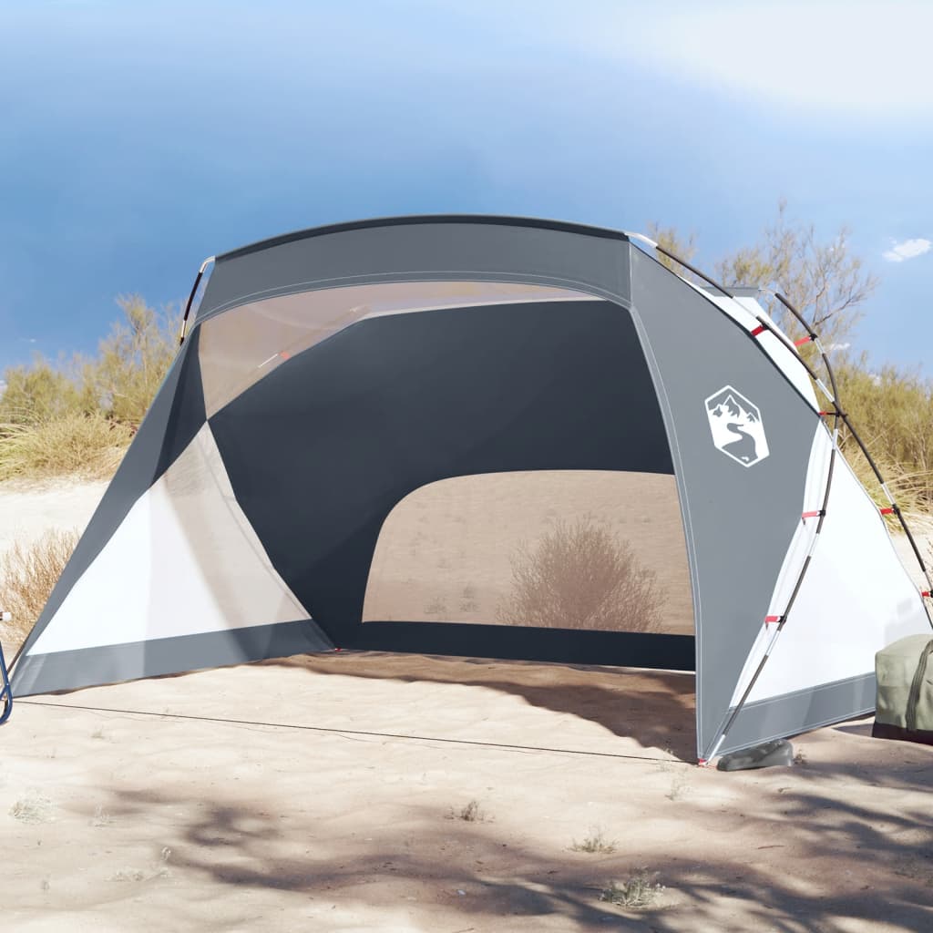 Tenda da Spiaggia Grigia 274x178x170/148 cm Taffetà 185T 94405