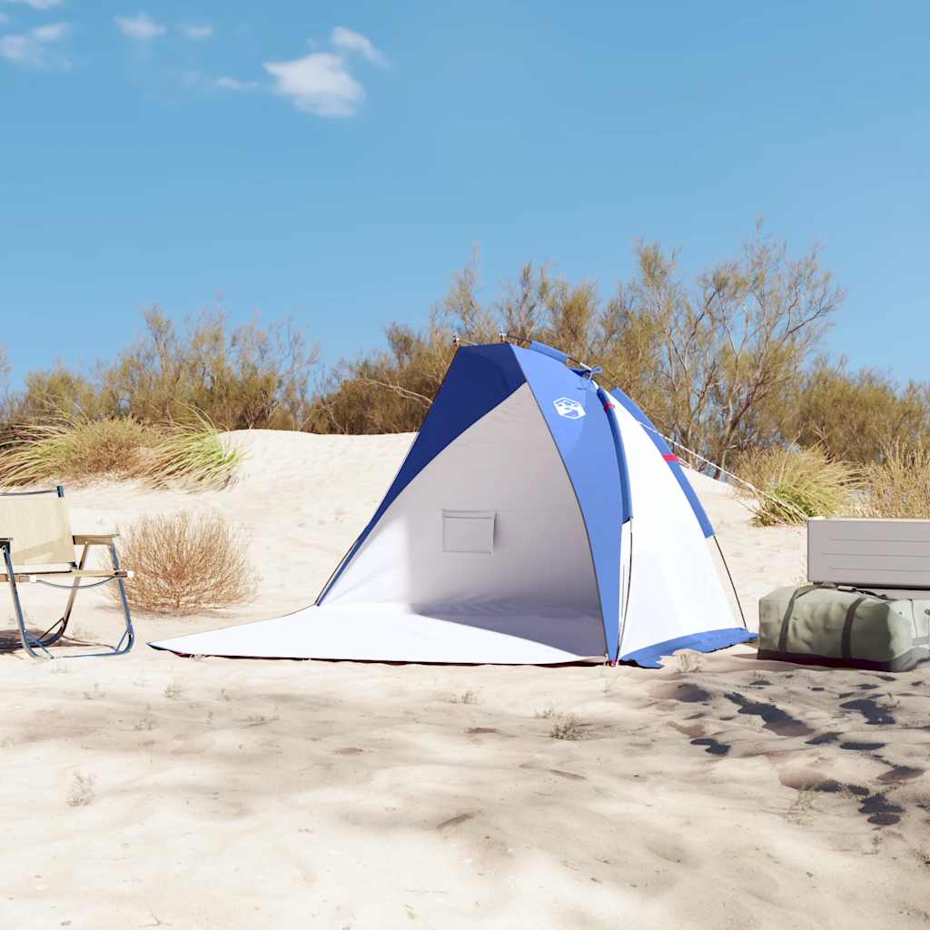 Tenda da Spiaggia Blu Azzurro 268x223x125 cm Taffetà 185T 94406