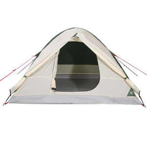 Tenda da Campeggio 3 Persone Verde 240x217x120 cm Taffetà 190T 94409