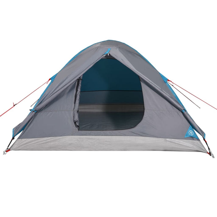 Tenda da Campeggio 3 Persone Blu 240x217x120 cm Taffetà 190T 94410