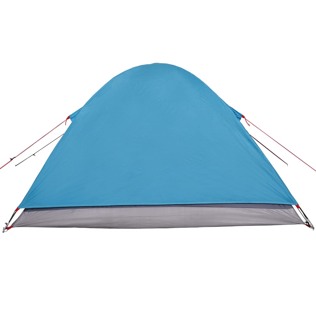 Tenda da Campeggio 3 Persone Blu 240x217x120 cm Taffetà 190T 94410