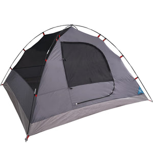 Tenda da Campeggio 6 Persone Blu 348x340x190 cm Taffetà 190T 94413