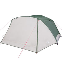 Tenda da Campeggio 6 Persone Verde 412x370x190 cm Taffetà 190T 94418