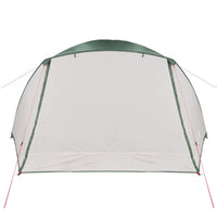 Tenda da Campeggio 6 Persone Verde 412x370x190 cm Taffetà 190T 94418