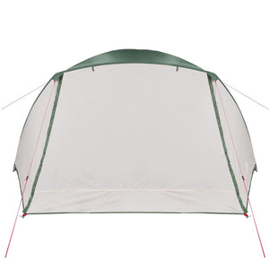 Tenda da Campeggio 6 Persone Verde 412x370x190 cm Taffetà 190T 94418