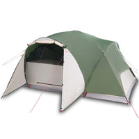 Tenda da Campeggio 8 Persone Verde 360x430x195 cm Taffetà 190T 94421