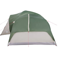 Tenda da Campeggio 8 Persone Verde 360x430x195 cm Taffetà 190T 94421