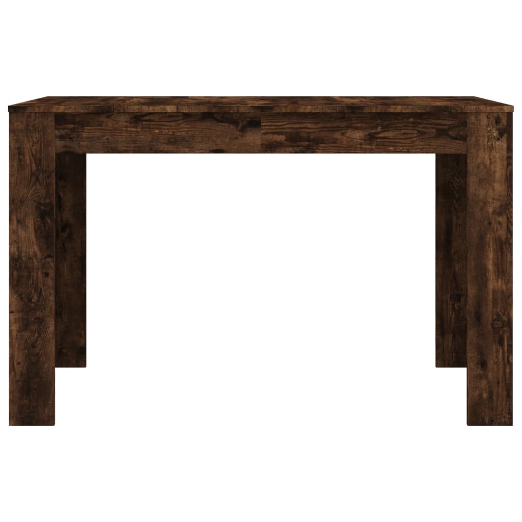 Tavolo da Pranzo Rovere Fumo 120x60x76 cm Legno Multistrato 838189