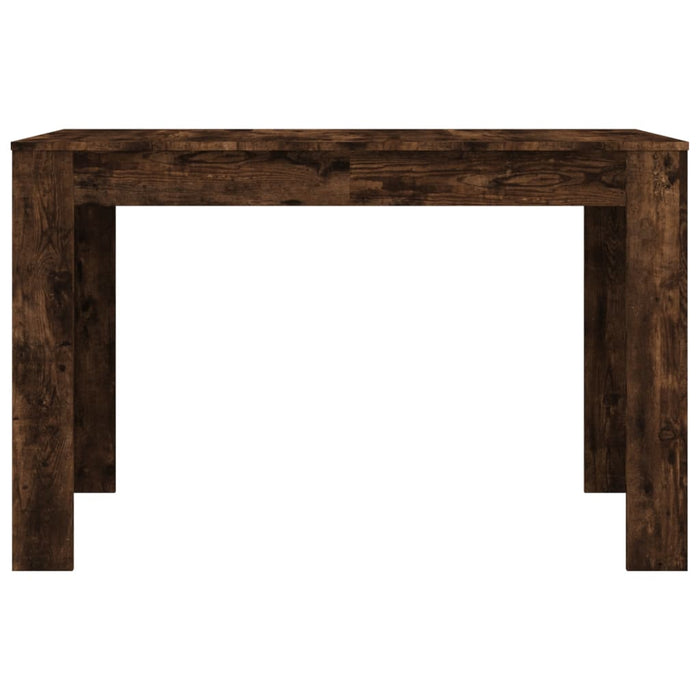 Tavolo da Pranzo Rovere Fumo 120x60x76 cm Legno Multistrato 838189